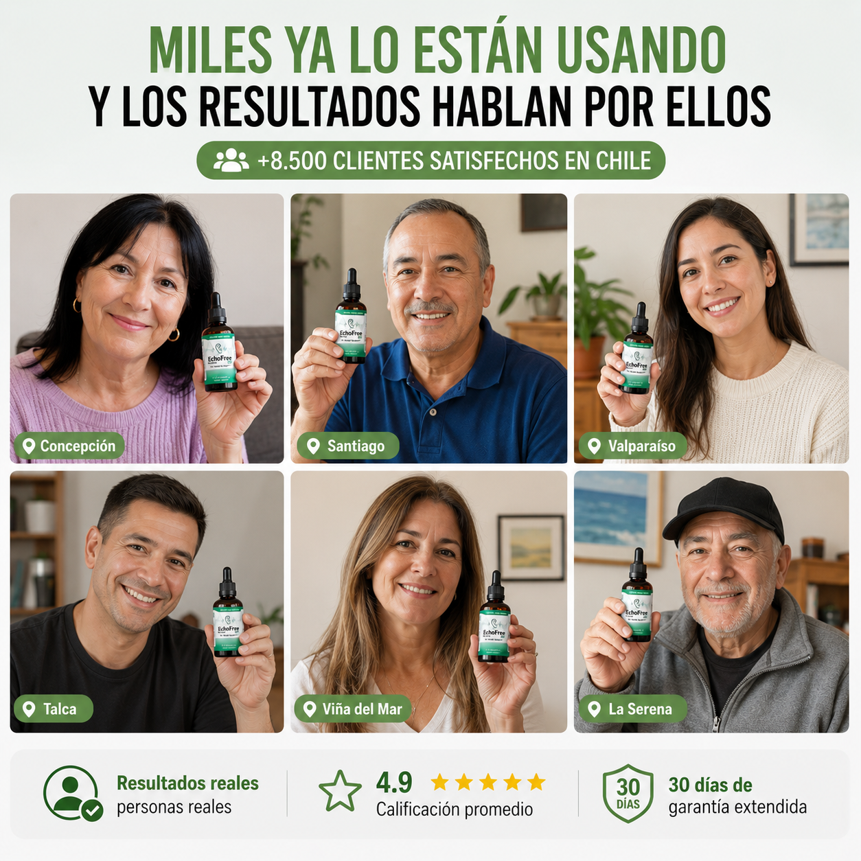 Echofree™ | Gotas para Aliviar los Zumbidos de tus Oidos 50 ml