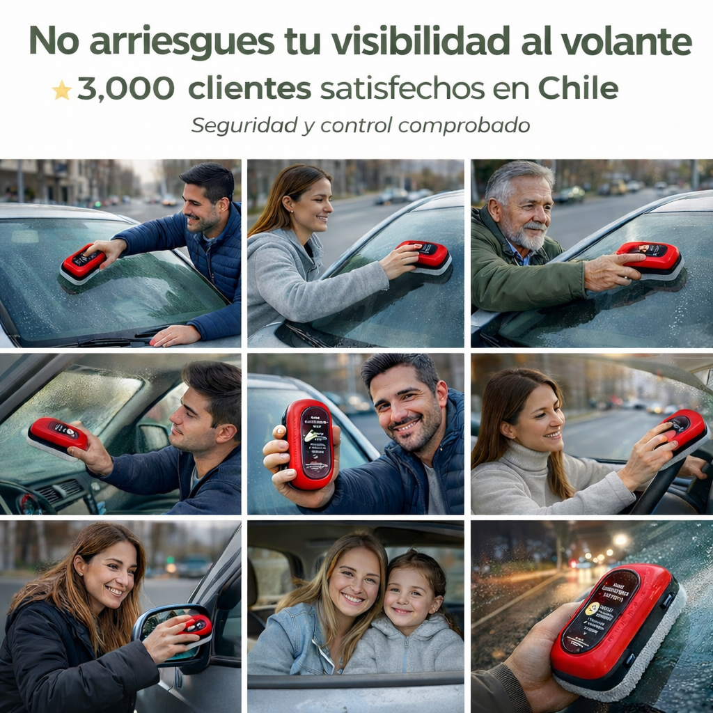 ClearVision™ - Cepillo Anti Empañe 2x1