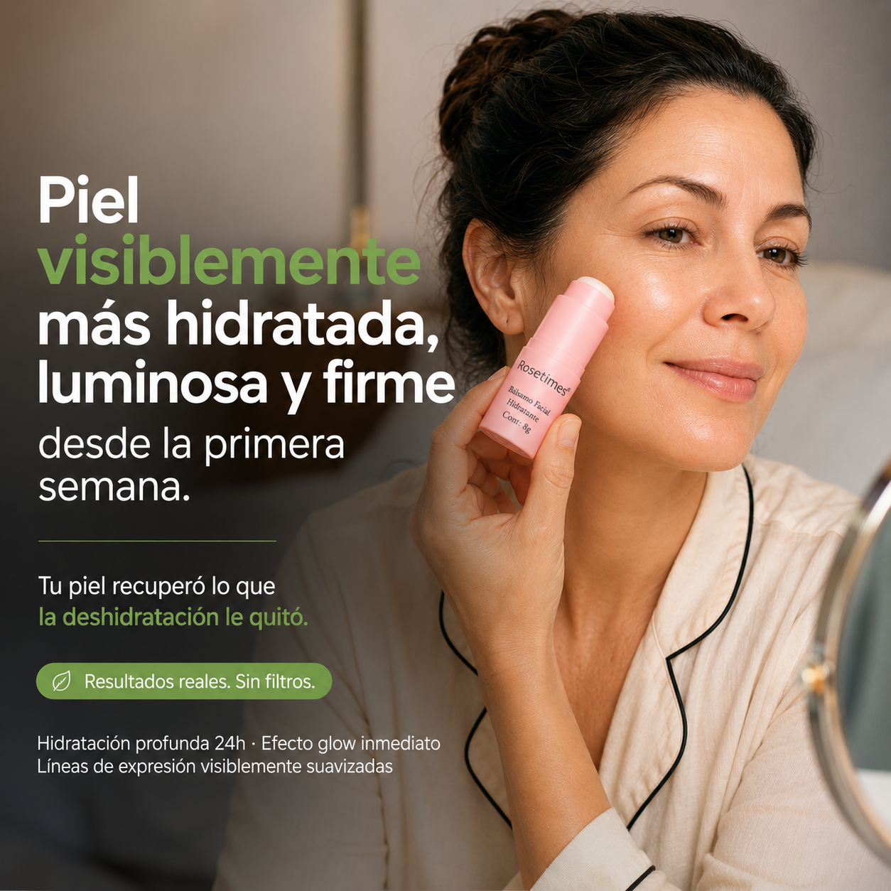StickTimes ™- Bálsamo Facial Hidratante Antiarrugas 8 g