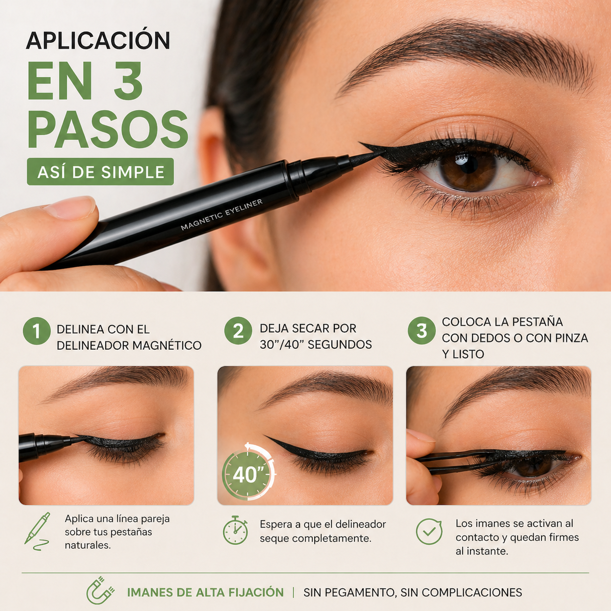 EverLash Magnetic™ - Pestañas magnéticas reutilizables