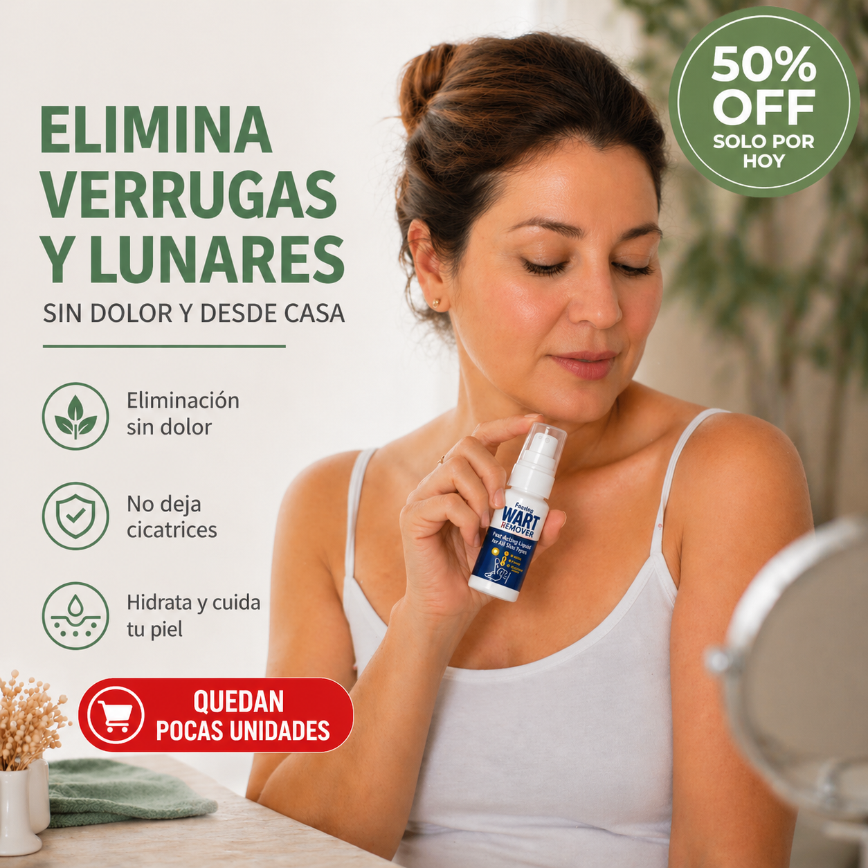 DermaClearPro™ - Crema removedora de verrugas - 30 ML