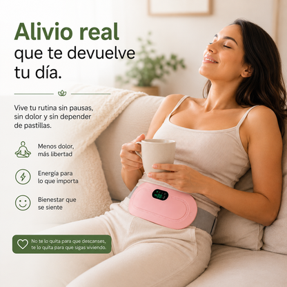 AliviaFem™ | Masajeador térmico que alivia tus dolores menstruales
