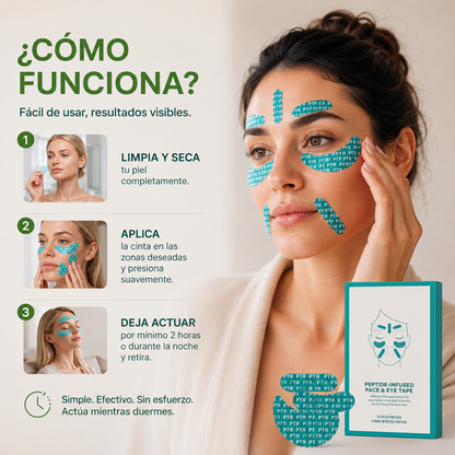 FacePatch™ | Cintas faciales con infusión de péptidos