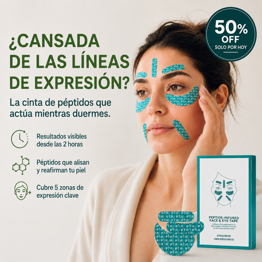 FacePatch™ | Cintas faciales con infusión de péptidos