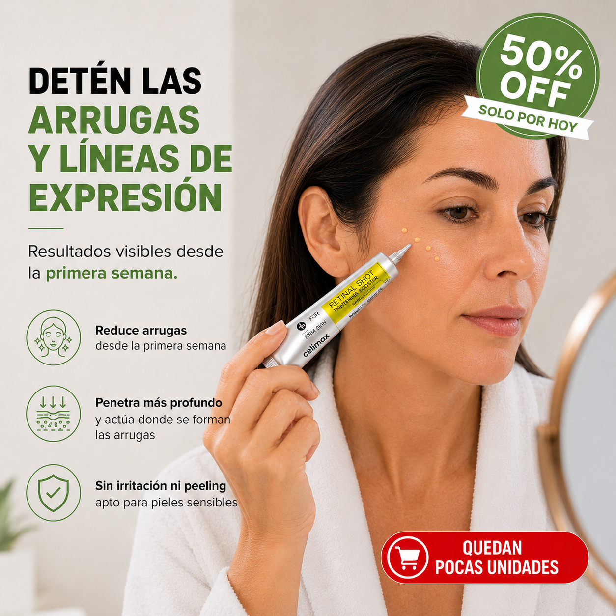 Celimax Retinal™ - Crema Facial Antiarrugas