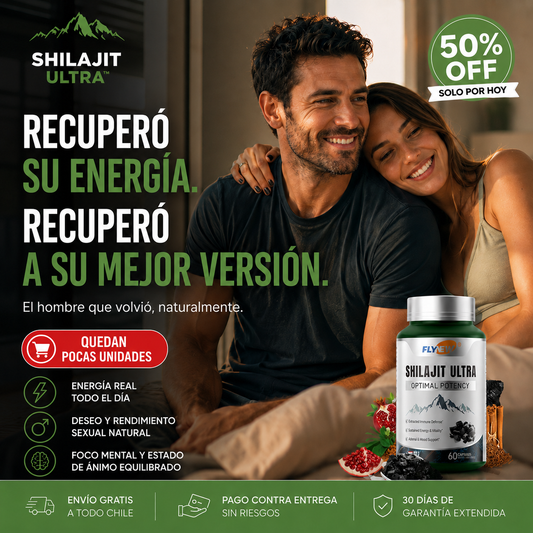 SHILAJIT ULTRA™ - ENERGÍA Y VITALIDAD 60 CAPSULAS
