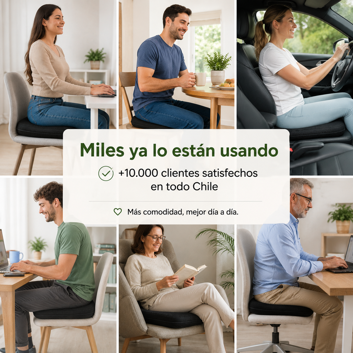 ComfortGel™ | Alivia el Dolor al Sentarte