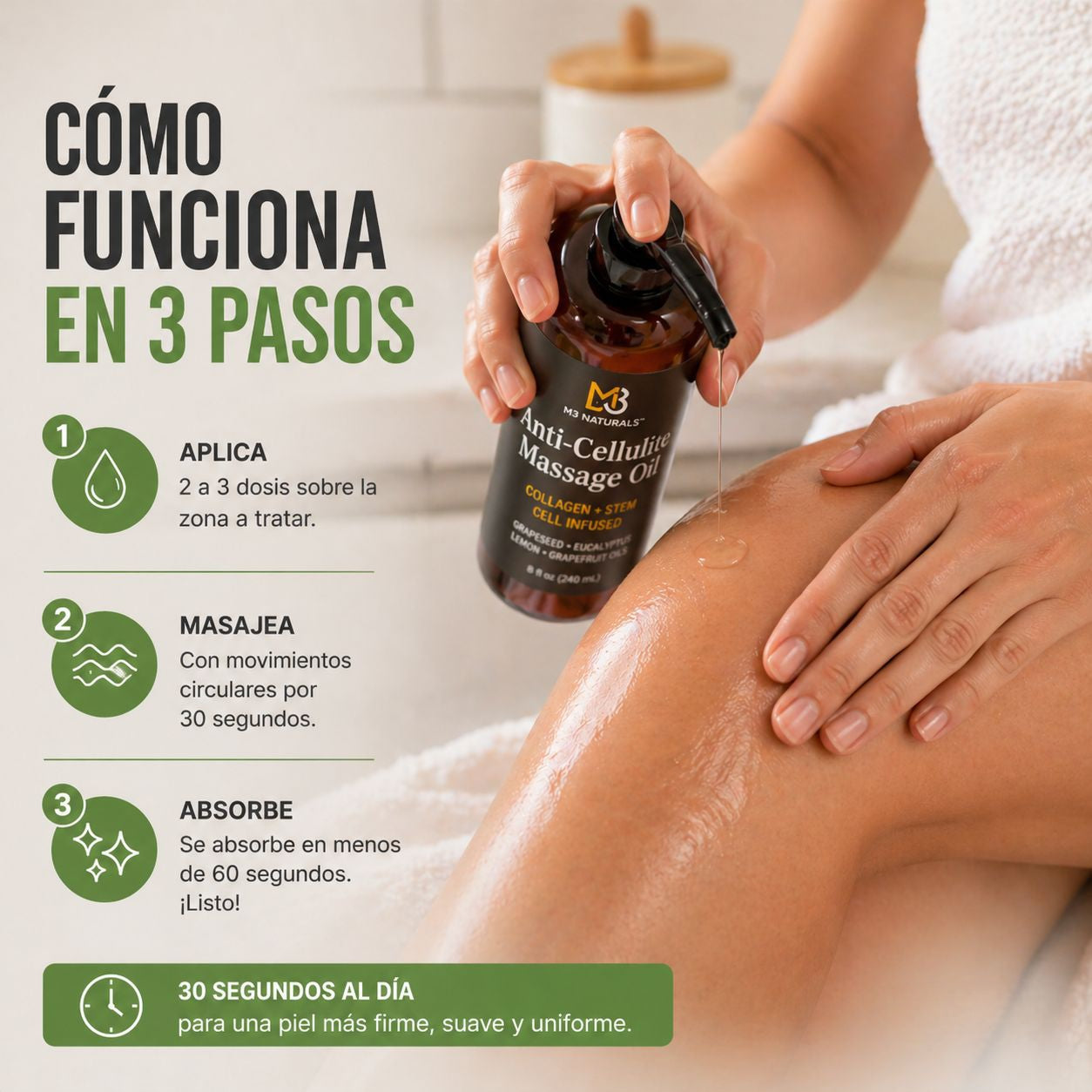 Body Firm™ - Aceite reafirmante anticelulitis 240 ML