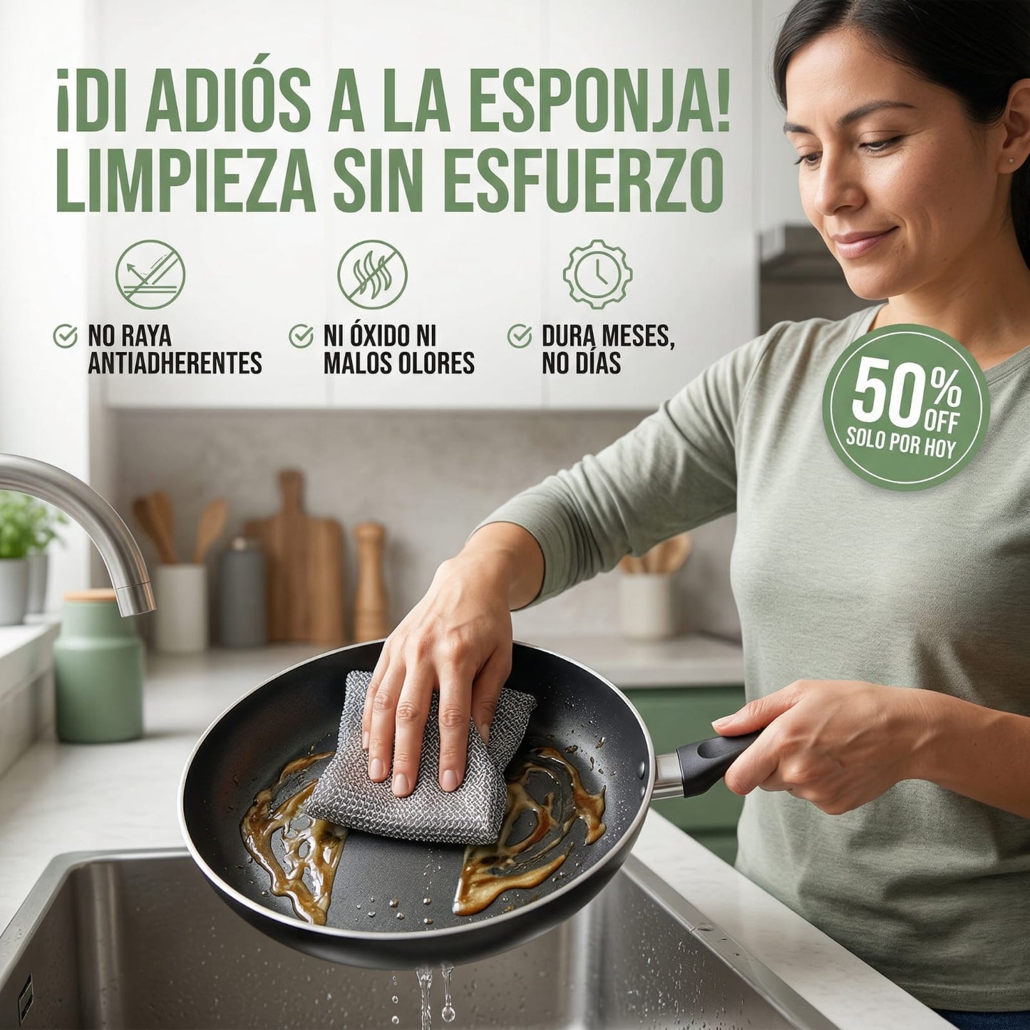 MasterClean Antiadherente™  - Paños limpiadores -  PACK 5 UNIDADES