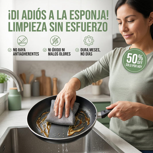 MasterClean Antiadherente™  - Paños limpiadores -  PACK 5 UNIDADES