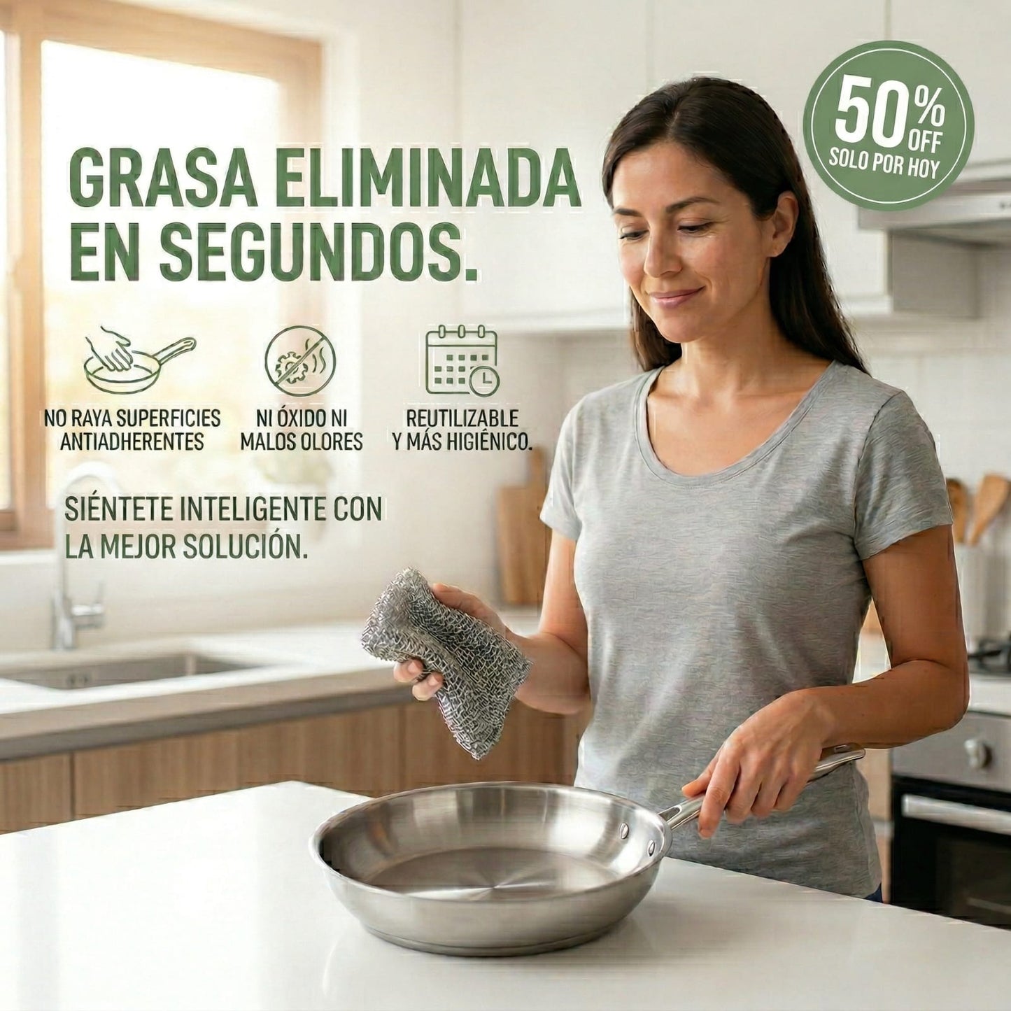 MasterClean Antiadherente™  - Paños limpiadores -  PACK 5 UNIDADES
